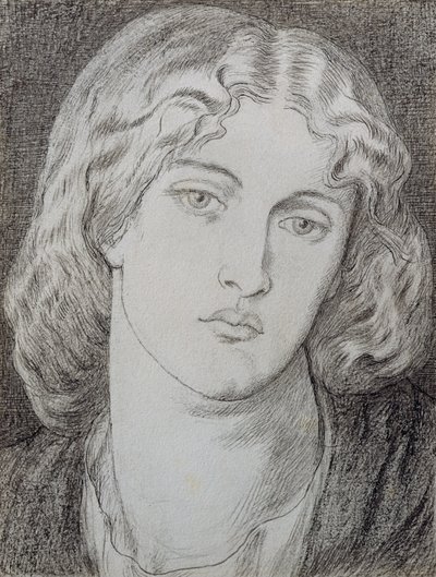 Fanny Cornforth (1824-1906) von Dante Gabriel Charles Rossetti